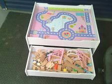 Wooden train track for sale  CROOK