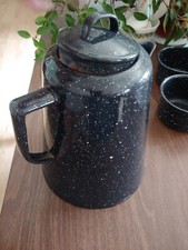 Black enamelware tall for sale  Onalaska