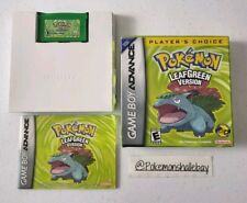 Pokemon Leaf Green Version - Nintendo GBA *EM CAIXA - com Manual - NTSC - Quase em perfeito estado* comprar usado  Enviando para Brazil