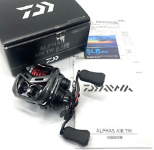 Carretel de lançamento de isca para canhotos Daiwa 20 ALPHAS AIR TW 8,6L com caixa "quase em perfeito estado", usado comprar usado  Enviando para Brazil