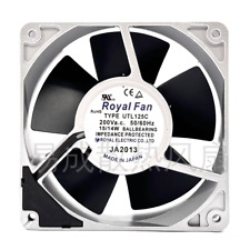 Usado, Ventilador Royal Fan UTL125C A59 200V 50/60Hz 15W14W 12038 estrutura de alumínio comprar usado  Enviando para Brazil