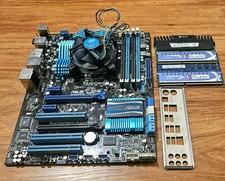 Asus P8P67- Intel Core i7 3770- 20GB Ram Mista - Escudo de E/S - Inicialização Testada para BIOS comprar usado  Enviando para Brazil