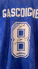 Signed paul gascoigne for sale  GILLINGHAM