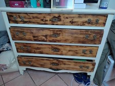 Cassettiera legno bianco usato  Assago