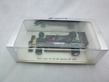 Spark 1:43 F1 Team Lotus 78 #25 Hector Rebaque 6º GP da Alemanha 1978 S1847 Diecast comprar usado  Enviando para Brazil