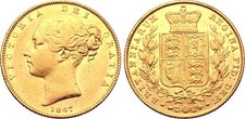 Scarce gold sovereign for sale  WESTON-SUPER-MARE