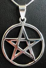 Sterling silver pentagram for sale  CHRISTCHURCH