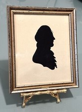 Antigo Vintage 18/19C Museu do Peale Miniatura Retrato Silhueta Cavalheiro Antigo comprar usado Antigo Vintage 18/19C Museu do Peale Miniatura Retrato Silhueta Cavalheiro Antigo comprar usado  Enviando para Brazil