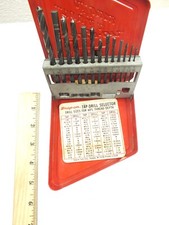 Conjunto de brocas de alta velocidade SNAP-ON TOOLS CAIXA DE METAL - HSS - FEITO NOS EUA DB113B, usado comprar usado  Enviando para Brazil