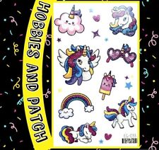 Temporary tattoo unicorns usato  San Leo