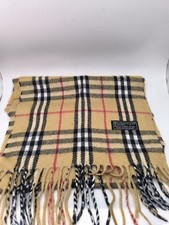Vintage burberry scarf for sale  WAKEFIELD