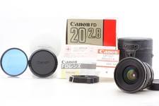 Raro com caixa! 【ESTADO PERFEITO】 Nova Lente Canon FD NFD 20mm F2.8 Grande Angular MF do Japão comprar usado  Enviando para Brazil