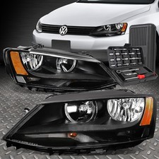 PARA 11-18 VOLKSWAGEN JETTA SEDAN LÂMPADAS DE FAROL DE CANTO ÂMBAR PRETO + CONJUNTO DE FERRAMENTAS comprar usado  Enviando para Brazil