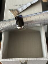 Emporio armani silver for sale  SWADLINCOTE