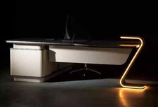 Biurko LED Podświetlany Design Stół Biuro Wyposażenie Stoły 250cm, używany na sprzedaż  PL