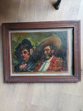 Olio tela applicato usato  Napoli