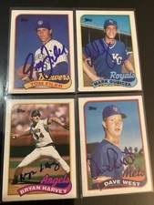 Lot signed topps for sale  Milwaukee