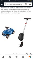 Bobbycar neo blau gebraucht kaufen  Neuburg