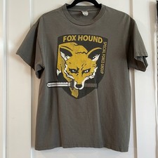 Camiseta Metal Gear Solid Fox Hound Foxhound jogo emblema forças especiais M comprar usado  Enviando para Brazil