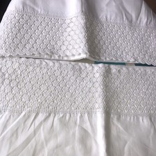 Pair vintage white for sale  USK