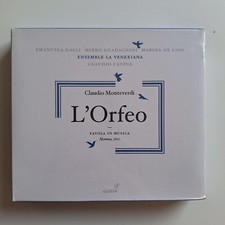 Monteverdi orfeo cofanetto usato  Mordano