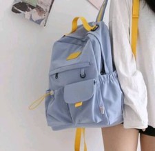 Mochila escolar feminina fofa de náilon grande capacidade senhoras adolescentes, usado comprar usado  Enviando para Brazil