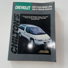 1990-91 GM Chevrolet Olds Pontiac APVs Vans Chilton Repair Manual #8134 comprar usado  Enviando para Brazil