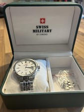 Herrenarmbanduhr swiss militar gebraucht kaufen  Wildeshausen