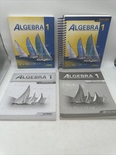 Abeka algebra set for sale  Appomattox