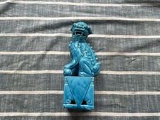 Turquoise china dog for sale  LEATHERHEAD