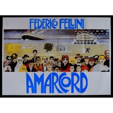Manifesto originale amarcord usato  Nocera Superiore