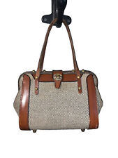 Vtg leather satchel for sale  Galion