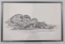 framed sea otter for sale  Corona