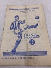 Football programme huddersfiel for sale  MIRFIELD