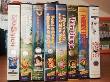 Videocassette disney originali usato  Ronco Scrivia