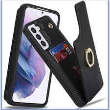 Usado, Capa suporte anel magnético preta à prova de choque para Samsung Galaxy S21 5G 6,2" comprar usado  Enviando para Brazil