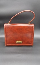 Vintage leder handtasche gebraucht kaufen  Nürnberg