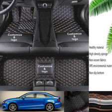 Alfombrillas impermeables de lujo para Audi A3 sedán/convertibles para coche segunda mano  Embacar hacia Mexico