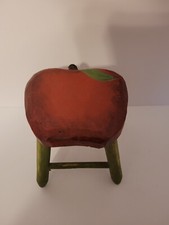 Wooden apple shaped for sale  Troy