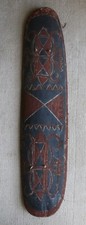 Usado, Escudo de guerra tribal PNG Papua Nova Guiné Terras Altas do Sul 107cm (42 polegadas) de comprimento comprar usado  Enviando para Brazil