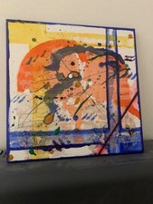 Quadro astratto 40x40 usato  Castelfranco Emilia