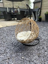 Cat wicker hanging for sale  UTTOXETER