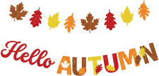 Herbstdekorationen banner hell gebraucht kaufen  Mettenheim