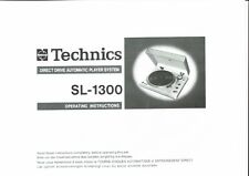 Technics bedienungsanleitung u gebraucht kaufen  Salzgitter