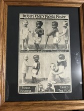 Fotografia emoldurada de gesso peitoral cereja Dr. Ayres  comprar usado  Enviando para Brazil