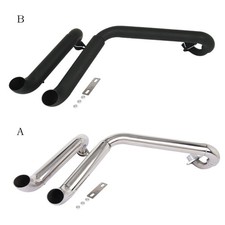 Silenciadores sistema inteiro tubo preto para Yamaha XV400 XV535 Virago 535 400 escape comprar usado  Enviando para Brazil
