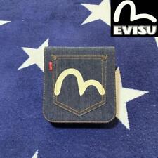 EVISU Jeans Denim CD DVD Estojo Azul Índigo Usado comprar usado  Enviando para Brazil