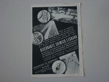 Advertising pubblicità 1937 usato  Salerno