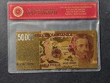 Banconota 50000 lire usato  Grottammare