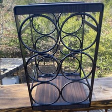 Wine rack wood d'occasion  Expédié en Belgium